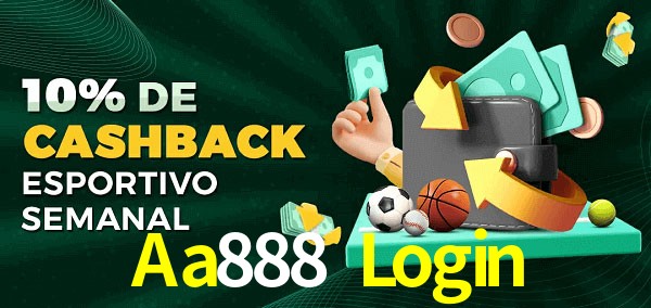10% de bônus de cashback na Aa888 Login